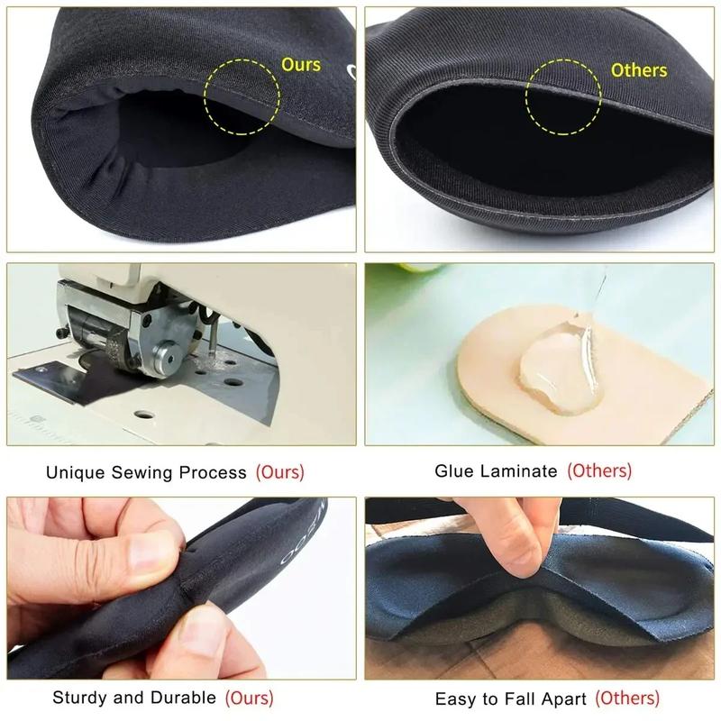 DreamFit™ 3D Contoured Sleep Mask – Zero Pressure Blindfold