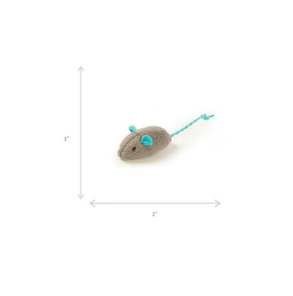 SmartyKat Skitter Critters – Plush Catnip Mice, 10-Pack