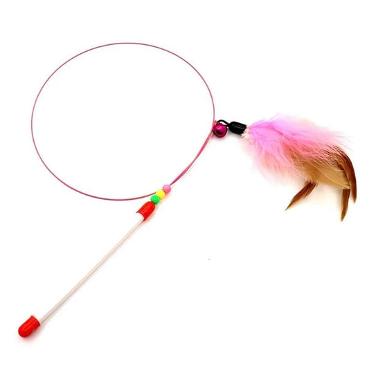 Feather Teaser Wand with Bell